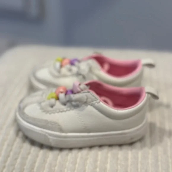 Carter's Tilsley Girls Casual Lace-Up Sneakers Size 5 Toddler - Picture 5 of 9